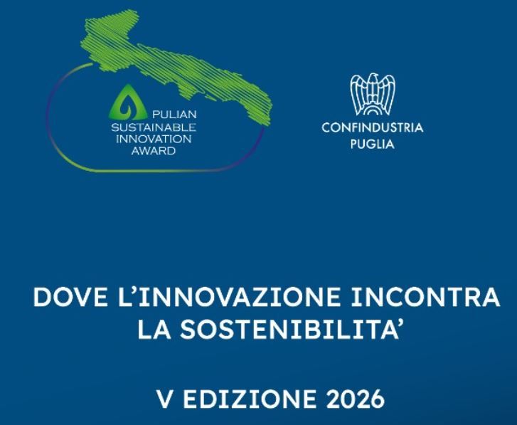 Presentato l'Apulian Sustainable Innovation Award 2026: sostenibilità, strategia per il futuro economico della Puglia. Candidature entro il 17 aprile 2026