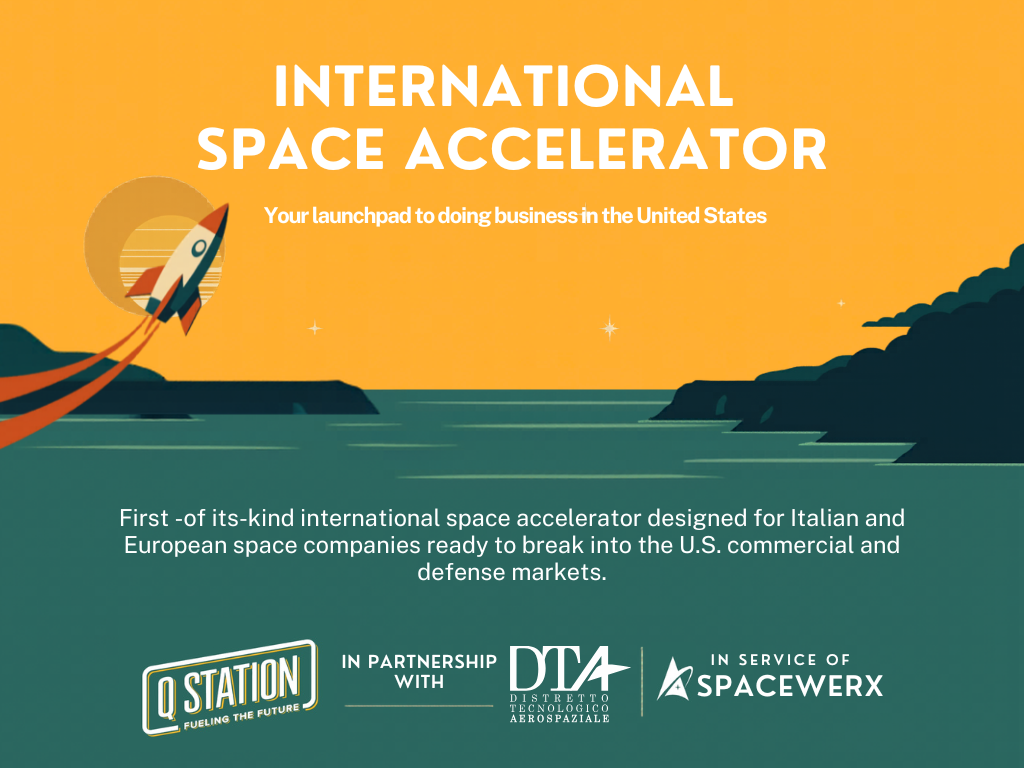 Al via l’International Space Accelerator Program. Fino al 15 giugno le candidature per startup, piccole e medie imprese e team informali